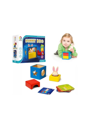 Smart Games Bunny Boo Tavşan Bunny Nerede Okul Öncesi Akıl Oyunu
