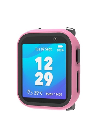 Xplora X6 Play Pc Kılıfı İçin Temperli Cam, Darbeye Dayanıklı Kabuk Limon Yeşili