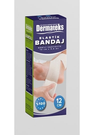 Dermateks Elastik Bandaj 12 CM