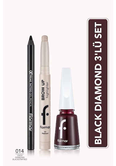 Flormar Black Diamond Makyaj Seti 3'lü