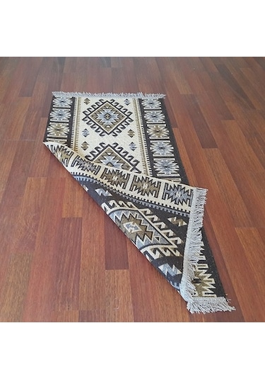 Uşak Kilimi - Çift Taraflı Antik Tarz Eşme Desen Kilim Yolluk