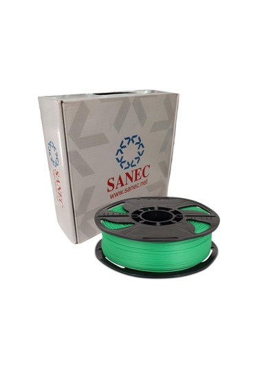 SANEC Filament PLA + 1.75mm 1 Kg Plus - Açık Yeşil