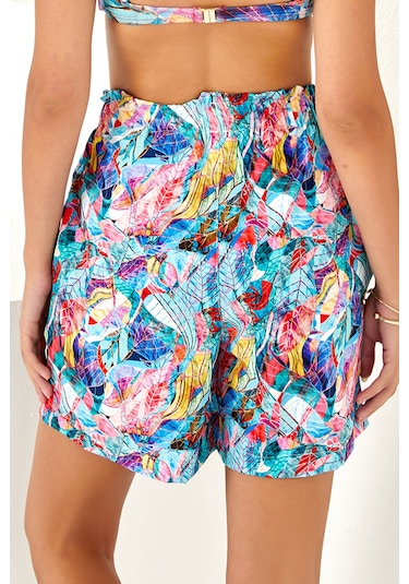 Uv Korumalı Kadın Havuz Deniz Şort Mayo 4408 Mint Mint