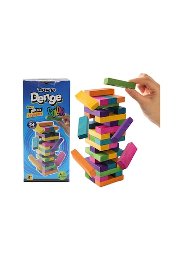 Toru Renkli Denge Oyunu 54 Parça
