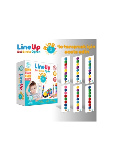 Line Up Ring - Bul Sırala Öğren - Circle Toys