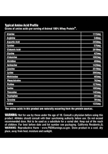 Universal Animal Whey Protein Çikolata Aromalı 2,3 Kg Çikolata