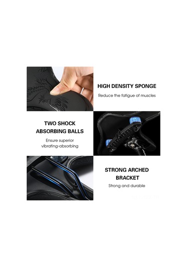 Yaozixa Genişletilmiş Yumuşak Bisiklet Oturagi - Yoğun Sponge + Silika Jel Dolgulu, Uzun Mesafe Sürüşlerde Yorumu Azaltan, Mtb Ve Bisikletler İçin Uygun Çok Renkli