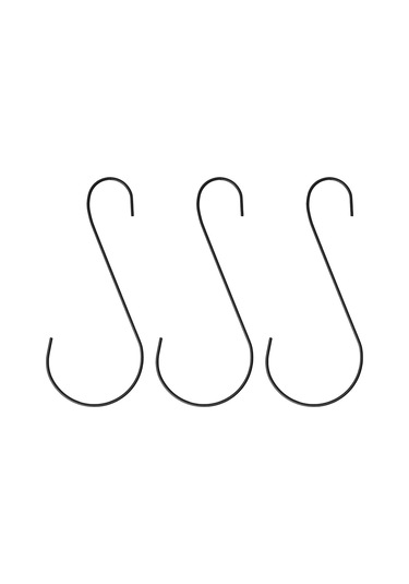 Suntek 3 Adet S Şekilli Sinek Kuşu Besleyici Kanca Bahçe