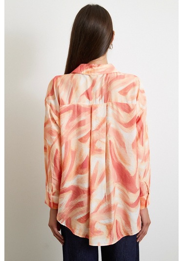 Deniz Esintisi Gömlek Oranj Oranj