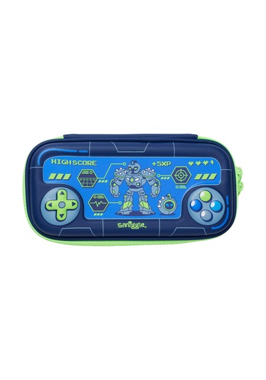 Smiggle - Enerjik Küçük Hardtop Kalem Kutusu Desenli