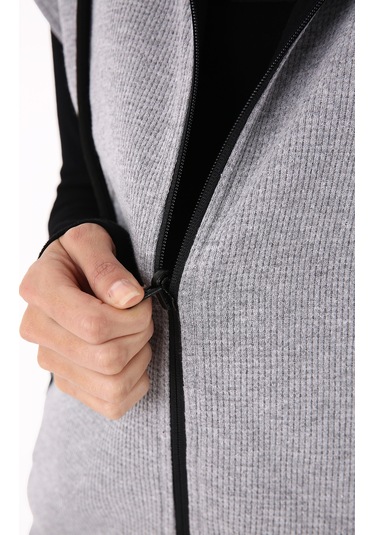 Scorp Impact Reversible Kadın Çift Taraflı Yelek Gri Standart Çok Renkli