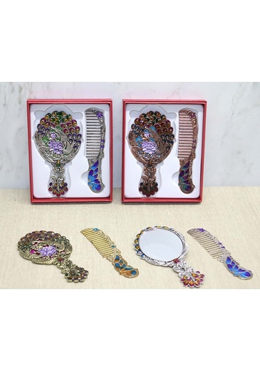 Tavuskuşu Ayna Ve Tarak