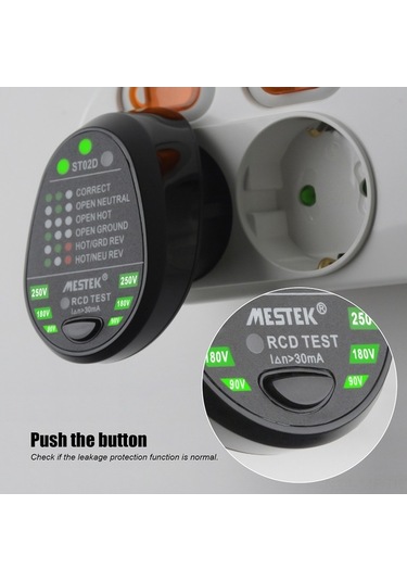 Novahub Profesyonel Priz Test Cihazı - Hızlı Kablo Ve Kaçak Akım Kontrolü Güvenlik İçin