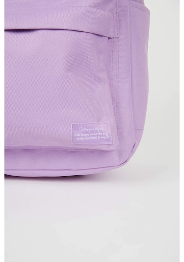 Defacto Kadın Okul Sırt Çantası C5609AXNSPR172 Mor