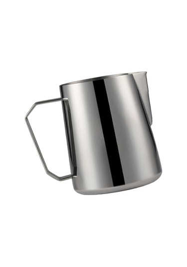 Suntek Latte Art Cafetiere Cappuccino Argent Için Buğulanmış Süt Sürahisi Buhar Sürahisi 600ml