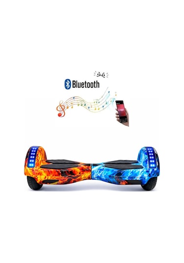 Citymate Smart Balance Elektrikli Kaykay Hoverboard 8.5inch + Hoverkart Set Akıllı Denge Ledli Bluetooth D10