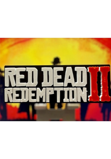 Red Dead Redemption Iı Logo Dekor