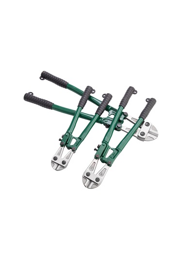 Padalink Tuosen T8 Çelik El Kesici - Çelik Çubuk, Tel Ve Tel Kablo Kırıcı - Yeşil/gümüş 12 İnç