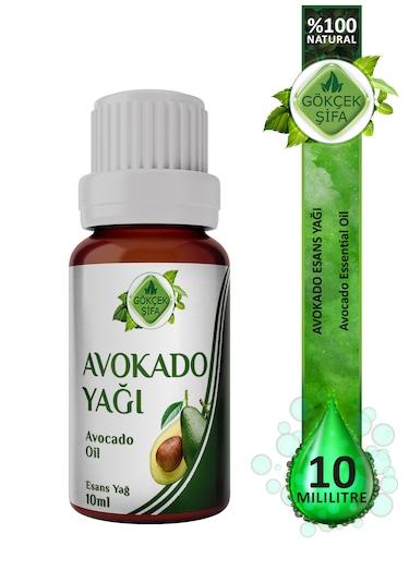 Avokado Yağı Avocado Essential Oil 10 Ml.