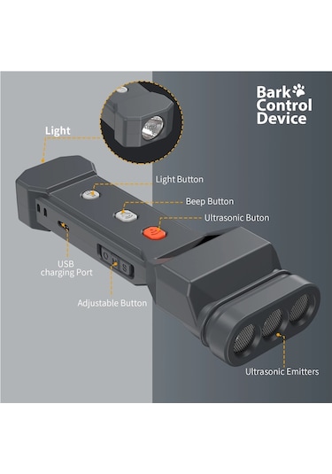 Jialan Ultrasonik Köpek Kovucu Köpek Bark Caydırıcı Cihazlar