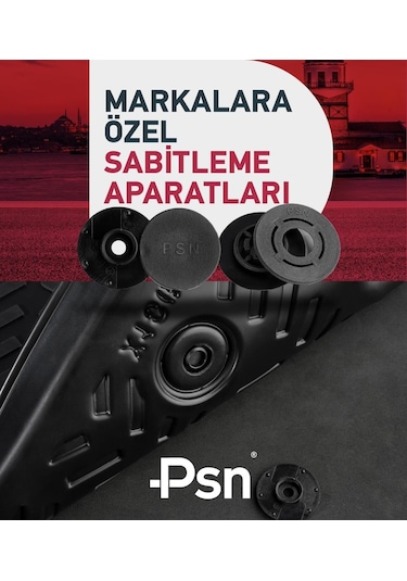 Cıtroen C4 X 2022-.. İle Uyumlu - Araca Özel Paspas