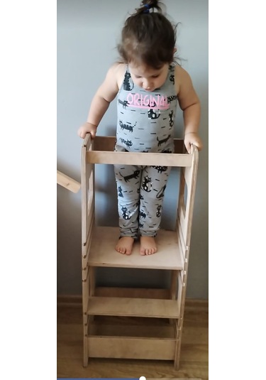 Ergowood Montessori Öğrenme Kulesi Ahşap