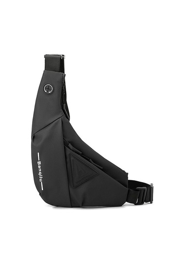 Casual Crossbody - Erkek Su Geçirmez Göğüs Açık Hava Bisikletçiliği Ince Ve Hafif Omuz Çantası Küçük Boy Tekstil Siyah 24 3 35cm Erkek Su Geçirmez Günlük Bisikletçilik Suya Dayanıklı 579299 Gri