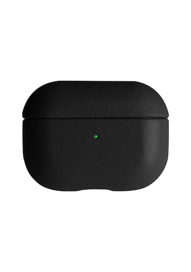 Airpods Uyumlu, 3 3.nesil 405 Deri Kılıf - Siyah