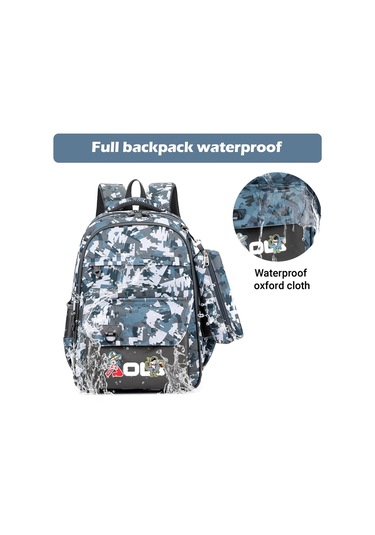 Lichen01 Çocuk Sırt Çantası Okul Çantası 1-5. Sınıf Erkek Çocuklar