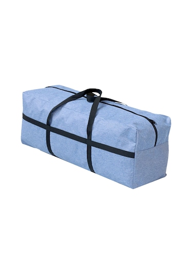 Homyl Seyahat Duffle Çanta Battaniye Yurt Yorgan Için Mavi Mavi Diğer