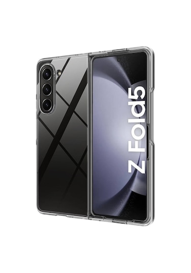 Zore Galaxy Z Fold 5 Uyumlu Msra Droga Kılıf-renksiz Renksiz