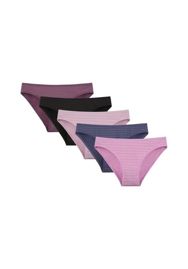 5'li Kadın Külot 218126 Mor