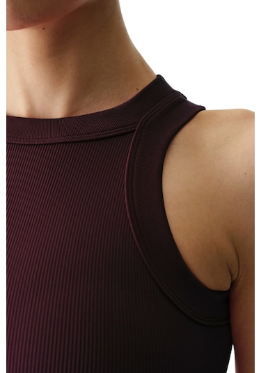 Penti Bordo Seamless Dikişsiz Halter Yaka Askılı Atlet