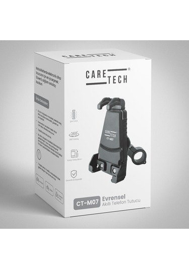 Caretech Ct-m07 Titreşim Modüllü Telefon Tutucu