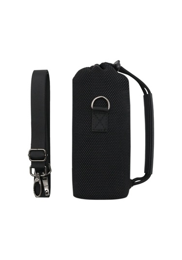 Jbl Flıp 7 İçin Taşınabilir Hoparlör Çantası Flıp 7 Gen Ses Geçirgen Çanta Açık Black With Strap