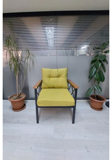 Safir Bahçe,balkon,cafe,ofis,berjer,teras,koltuk Sarı