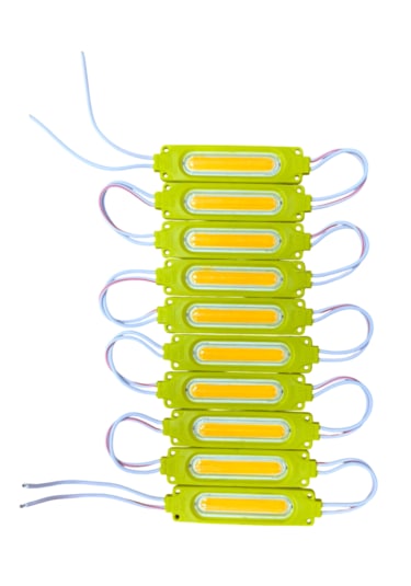 Parmak Lamba Cob Led Turuncu Amber 10'lu 12v Br 040 99 78