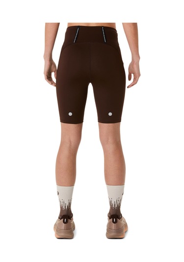 Asics Road Hıgh Waıst 8ın Sprınter Kadın Bordo Bisikletçi Taytı 2012c967-200 Bordo