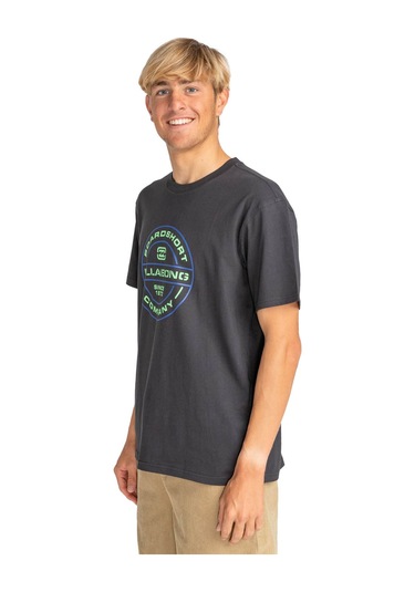 Billabong Erkek Tişört Rotor Fill Ss Siyah Siyah SIYAH