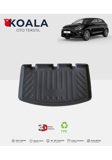 Kia Rio Hatchback 2017 Ve Sonrası 3d Bagaj Havuzu