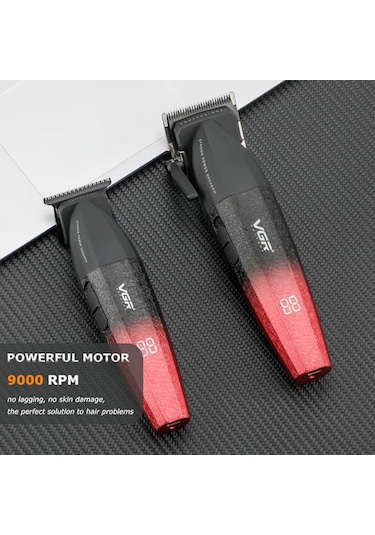 Vgr V-640 Profesyonel Saç Kesme Makinesi 9000 Rpm, Paslanmaz Çelik, Usb Şarjlı