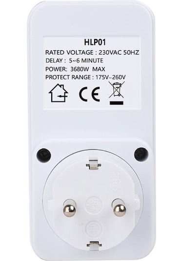 Aubyhe Buzdolabı Koruyucu - Otomatik Voltaj Regülatörü 175-260v 3680w Eu Fişli