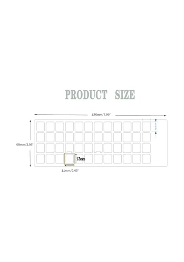 Rusça İngilizce Klavye Çıkartmaları Siyah Beyaz Karakterli Tuş Takımı Harfleri