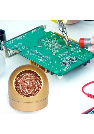 Yuntech01 Altın Sac Çakı Temizleyici Kutu Seti - Inceleyici Ucu Oksit Ve Fazla Lehim Temizleyici, Dayanıklı Paslanmaz Çelik