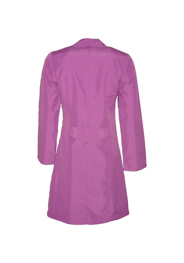 Uniprom Kadın İş Önlüğü Temizlik Görevlisi Hademe Aşçı Stajyer Açık Mor