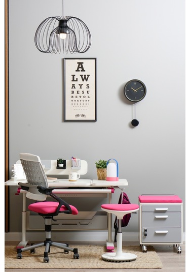 Vega Standart Yükseklik Ve Eğim Ayarlı, Çekmeceli Bilgisayar Masası, Ofis Ve Çalışma Masası Fuşya Gri Vega Standart Yükseklik Ve Eğim Ayarlı, Çekmeceli Bilgisayar Masası, Ofis Ve Çalışma Masası Fuşya Gri