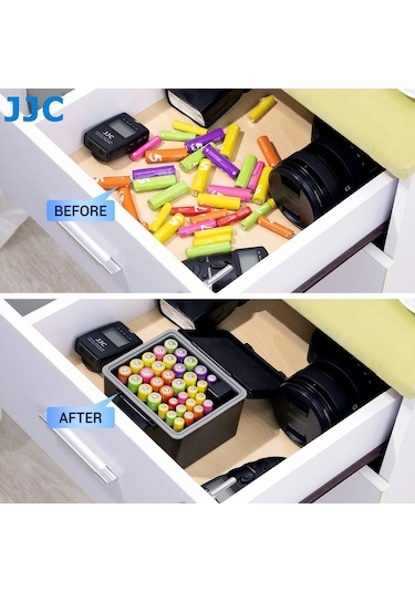 Novahub Su Geçirmez 18650/aa/aaa Pil Kutusu - Jjc Jbc Serisi Pil Kılıfı