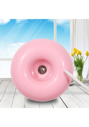 Donut Şekli Mini Usb Hava Nemlendirici Aroma Difüzör Arıtma Pembe