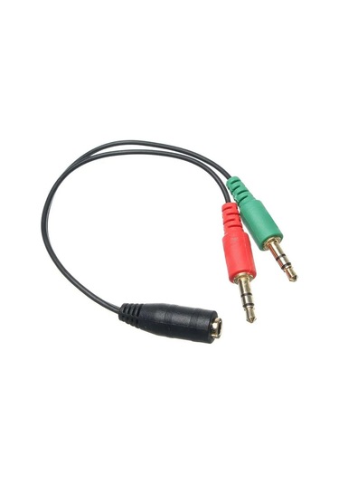 Syrox C119 3.5Mm Kulaklık Ve Mikrofon Ayırıcı Kablo