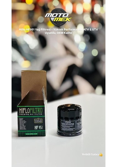 Yamaha Tmax 530 Hiflo Hf951 Yağ Filtresi